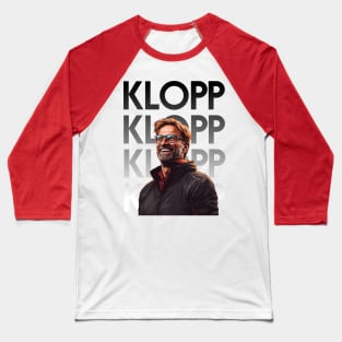 Jugren Klopp Liverpool FC Baseball T-Shirt